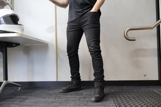 Slim Fit Jeans - Motion Series - Black