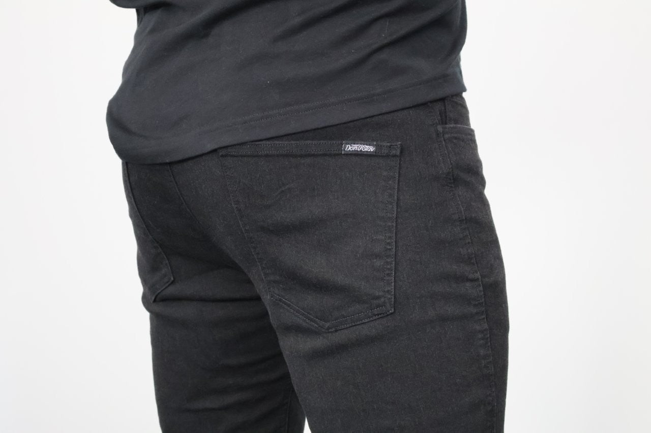 Slim Fit Jeans - Motion Series - Black