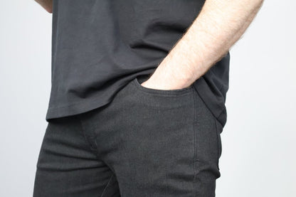 Slim Fit Jeans - Motion Series - Black